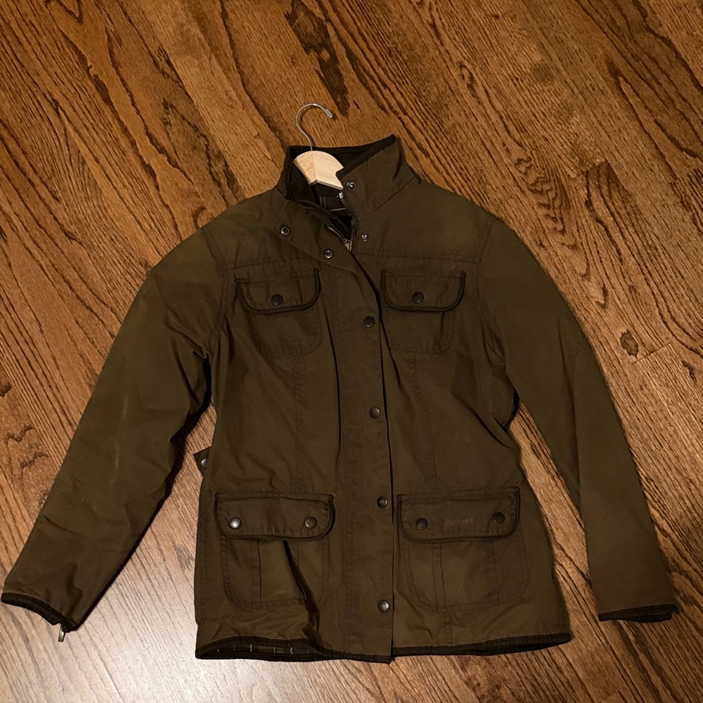 Barbour Dark Olive Utility Jacket